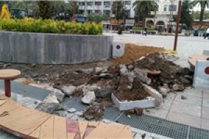 کندهکاریهای دوباره پیادهراه فرهنگی رشت و نارضایتی مردم