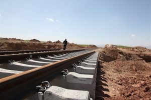 ریلگذاری راهآهن گیلان به پایان رسید