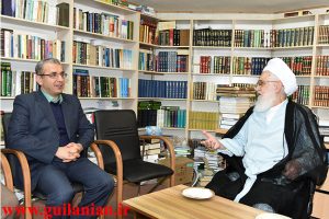 دیدار سرپرست دانشگاه علوم پزشکی با نماینده ولی فقیه گیلان