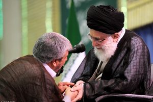 دیدار جمعی از شاعران و ذاکرین اهل بیت با ولایت
