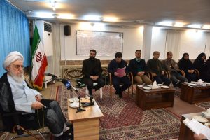 دیدار مسئولان کانون های تشکلات کارگری استان با حضرت آیت الله قربانی
