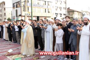 گزارش تصویری نماز عید فطر رشت