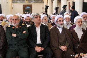 حضور استاندار گیلان در گردهمایی ائمه جمعه، علما، روحانیون و طلاب استان + تصاویر