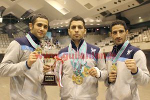 سعید حسنی پور به مدال طلای مسابقات جهانی کاراته سبک شوتوکان ژاپن دست یافت