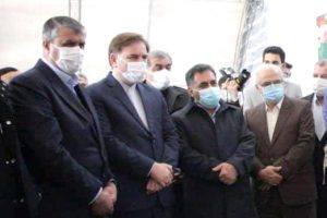 بازدید وزیر راه و شهرسازی و استاندار گیلان از قطعه ۷ پروژه راه آهن رشت – انزلی