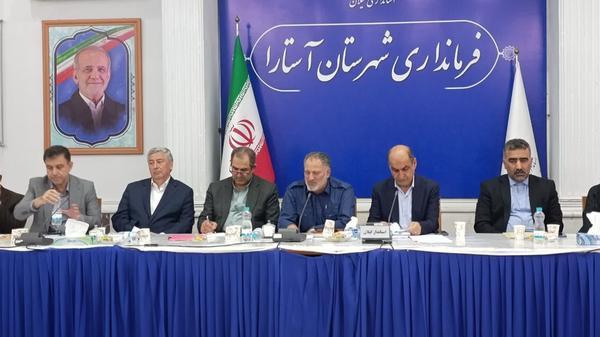 آزادسازی اراضی مسیر ریل آستارا انجام شده است