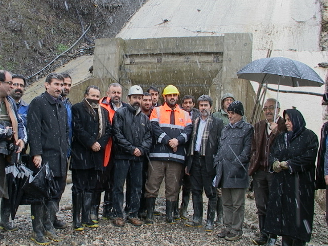 مهدی سعادتی استاندار گیلان از پروژه احداث سد مخزنی شهر بیجار بازدید نمود