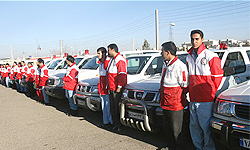 استفاده از خودروهای پیشرفته نجات در گیلان برای اولین بار در کشور